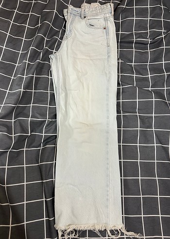 Kadın Pastel Mavi Normal Boy Denim Jean - Görsel 2