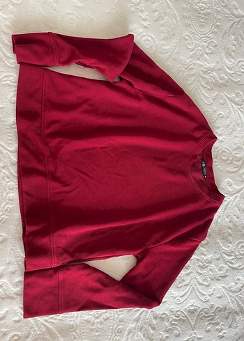 Zara Kadın Uzun Kollu triko body - Görsel 2