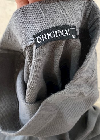 Gri Uzun Drapeli Kadın Etek - Görsel 3