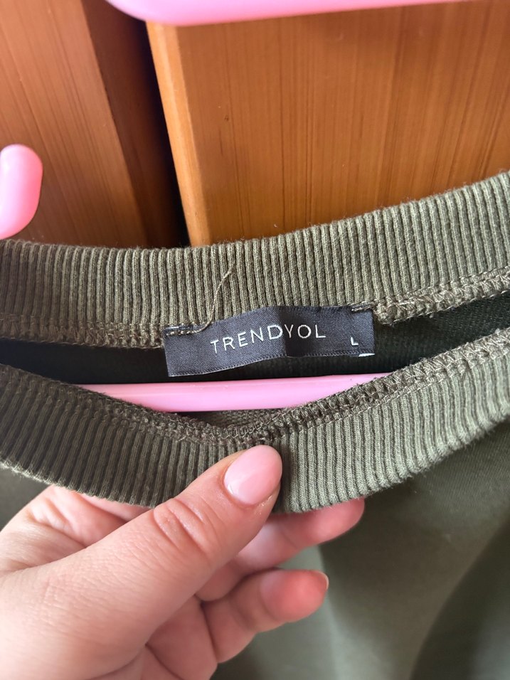 Bol Kesim Kısa Kollu Hamile Elbisesi - Görsel 2