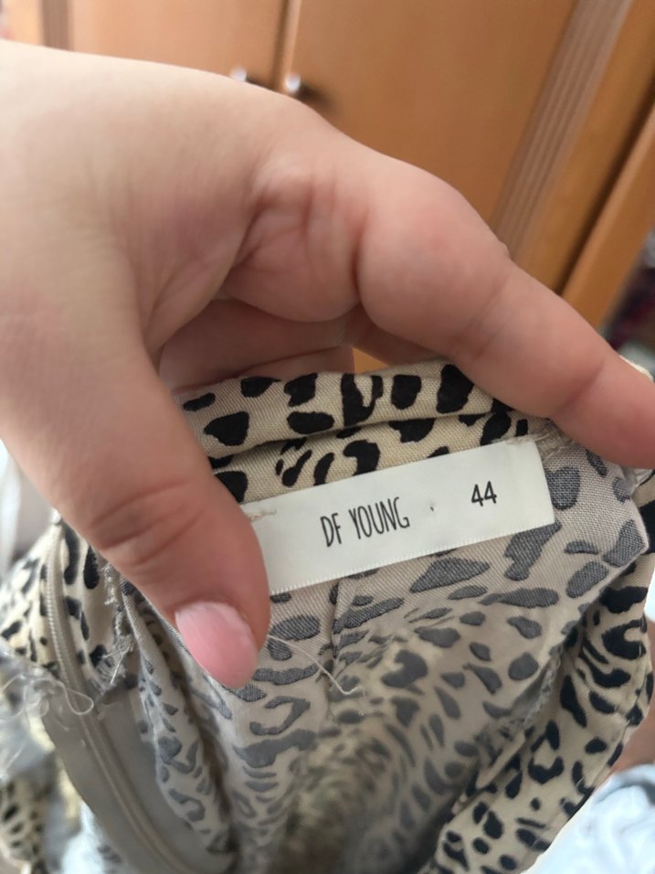 Drapeli Yılan Desenli  Eteği - Görsel 2