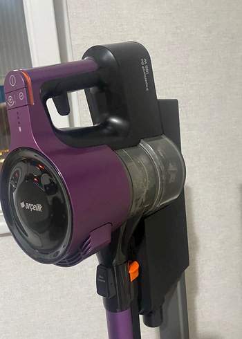 Mor Dikey Şarjlı Elektrikli Süpürge - Görsel 10