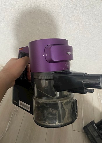 Mor Dikey Şarjlı Elektrikli Süpürge - Görsel 17