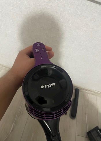 Mor Dikey Şarjlı Elektrikli Süpürge - Görsel 16