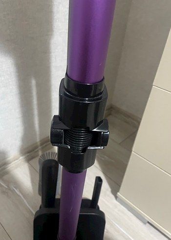 Mor Dikey Şarjlı Elektrikli Süpürge - Görsel 13