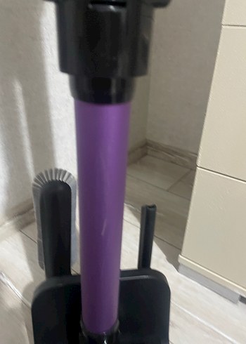 Mor Dikey Şarjlı Elektrikli Süpürge - Görsel 6