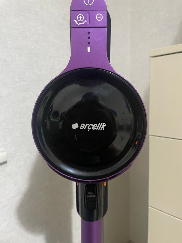 Mor Dikey Şarjlı Elektrikli Süpürge - Görsel 2