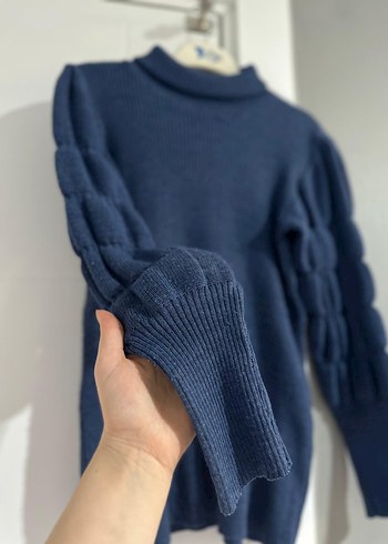 Kadın Yün Balıkçı Yaka Kazak - Görsel 2