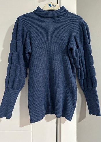 Kadın Yün Balıkçı Yaka Kazak - Görsel 3