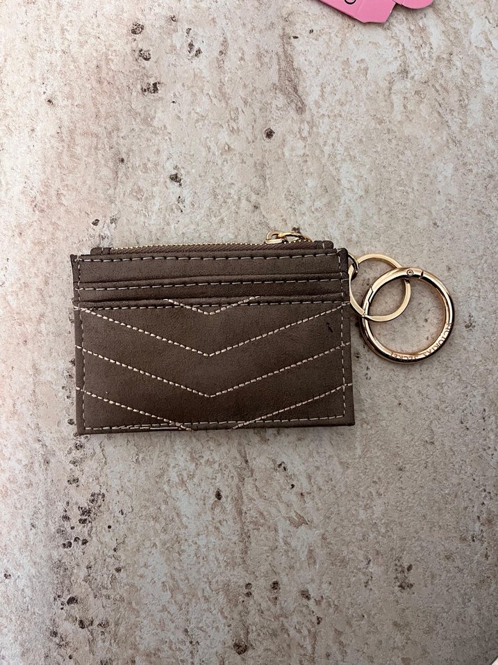 Kahverengi Süet Kadın Cüzdanı - Görsel 2