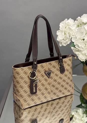 Klasik Desenli Deri Kadın Çanta - Görsel 6