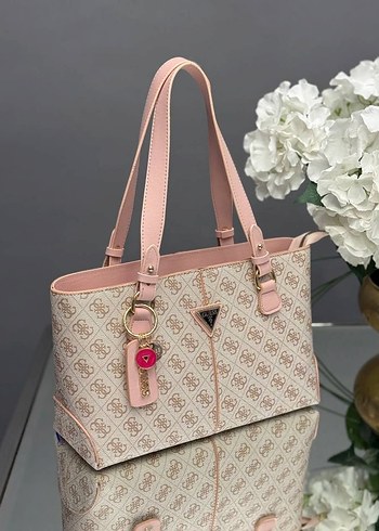 Klasik Desenli Deri Kadın Çanta - Görsel 7