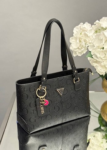 Klasik Desenli Deri Kadın Çanta - Görsel 12