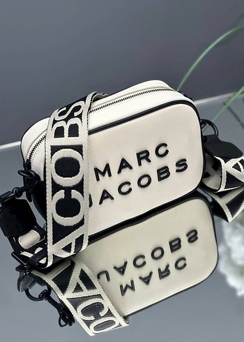 MARC JACOBS Beyaz Deri Kadın Çapraz Çanta - Görsel 3
