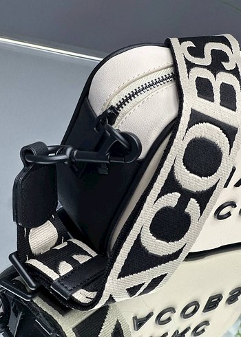 MARC JACOBS Beyaz Deri Kadın Çapraz Çanta - Görsel 2