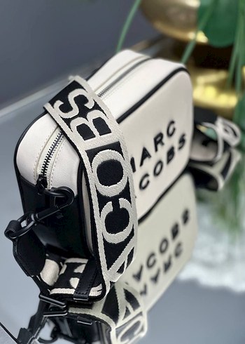 MARC JACOBS Beyaz Deri Kadın Çapraz Çanta - Görsel 4