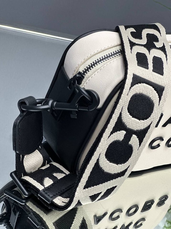 MARC JACOBS Beyaz Deri Kadın Çapraz Çanta - Görsel 2