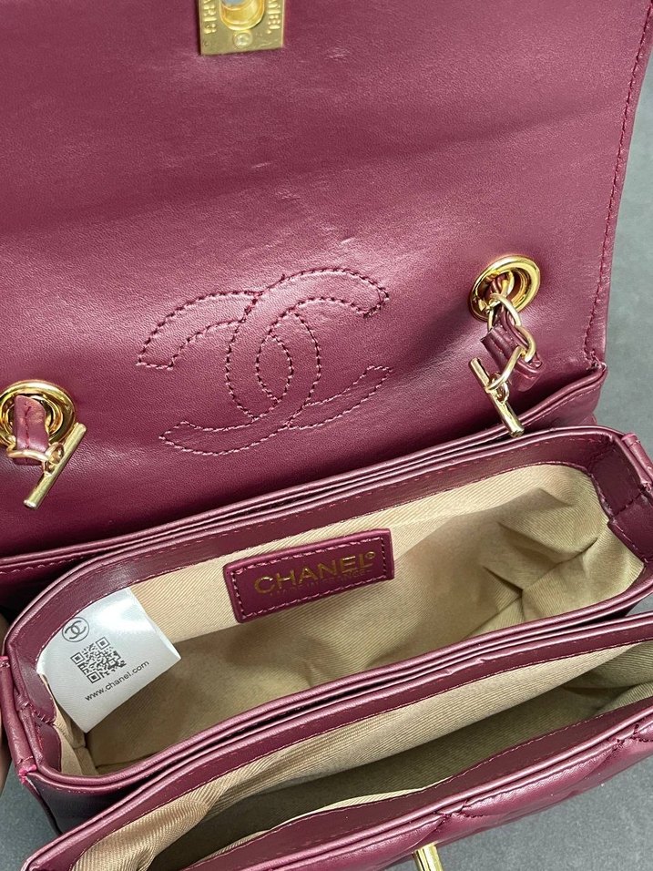 CHANEL Çok Renkli Deri Kadın Çanta - Görsel 4