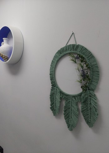 Bohem Makrome Duvar Süsü - Görsel 2