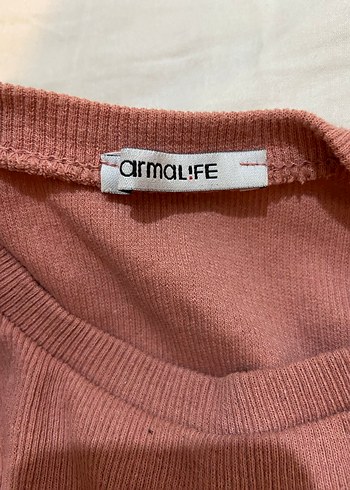 Kadın Soft Pembe Drapeli Uzun Kollu Triko - Görsel 3