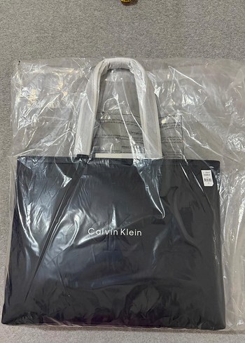 Calvin Klein Siyah Deri Kadın Çanta - Görsel 8