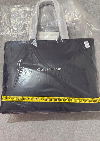 Calvin Klein Siyah Deri Kadın Çanta - Görsel 7