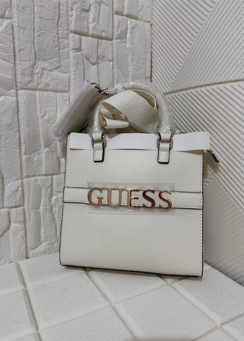Beyaz Guess Kadın Omuz Çantası - Görsel 6
