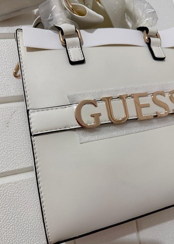 Beyaz Guess Kadın Omuz Çantası - Görsel 8
