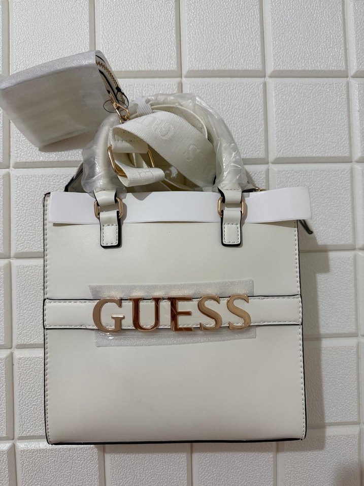 Beyaz Guess Kadın Omuz Çantası - Görsel 2