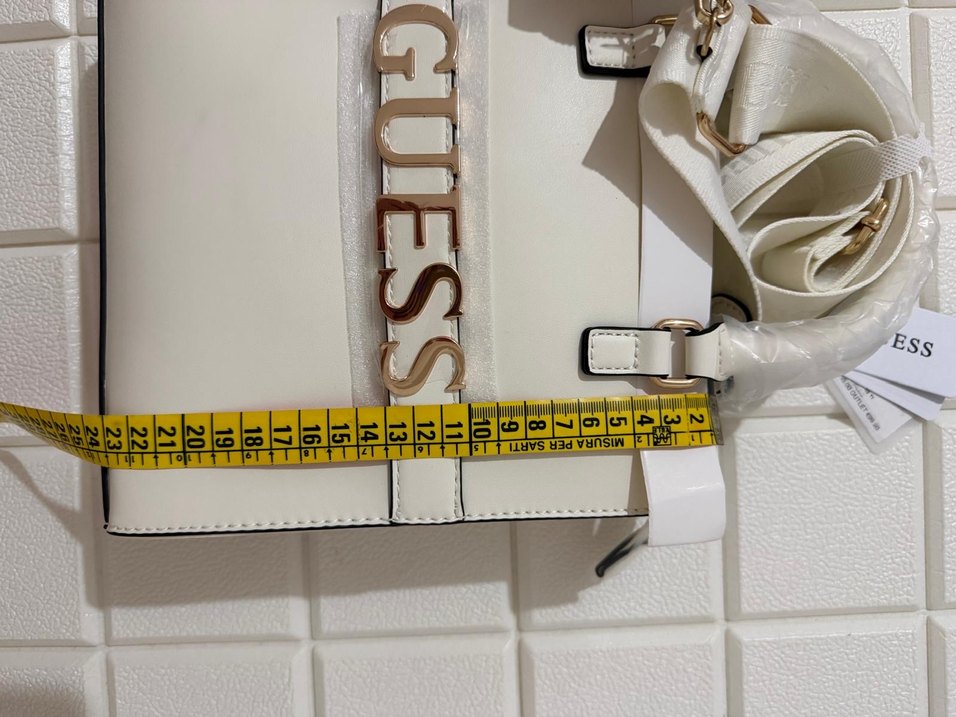 Beyaz Guess Kadın Omuz Çantası - Görsel 5