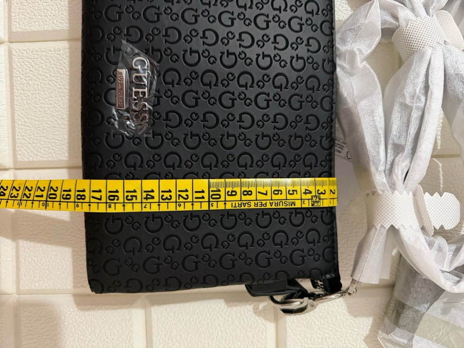 Guess Gri Desenli Kadın Deri Çanta - Görsel 5