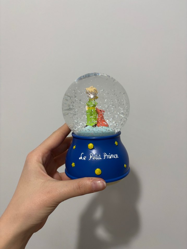 Renkli Küçük Prens Kar Küresi Figür - Görsel 4