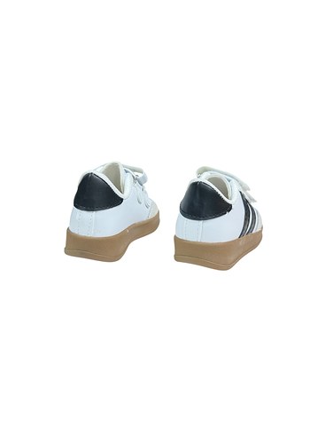 Samba Çocuk Sneaker - Beyaz-Siyah -No 29 - Görsel 5