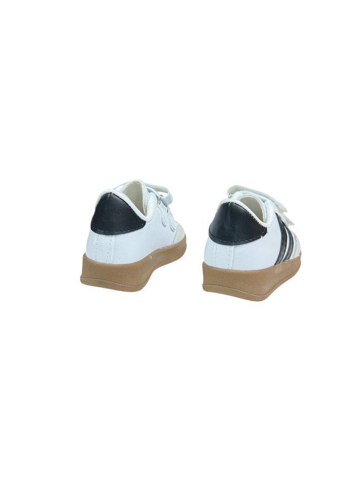 Samba Çocuk Sneaker - Beyaz-Siyah -No 29 - Görsel 5