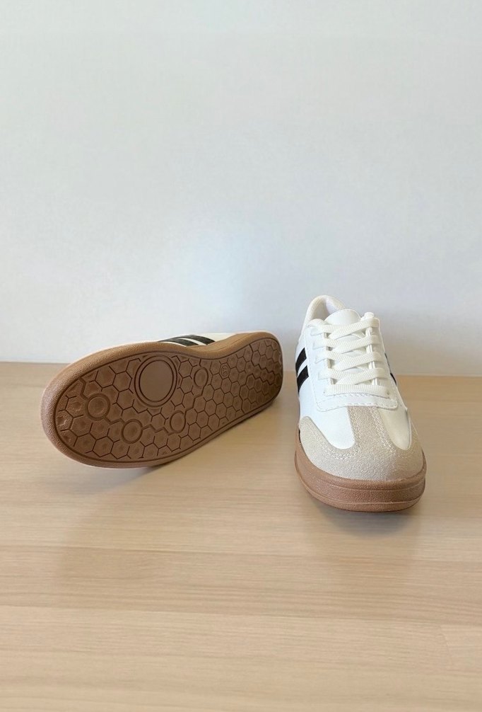 Beyaz-Siyah Unisex Sneaker - No 36 - Görsel 4