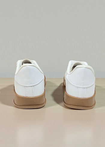 Beyaz Unisex Sneaker - No 40 - Görsel 5