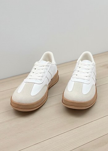 Beyaz Unisex Sneaker - No 37 - Görsel 3