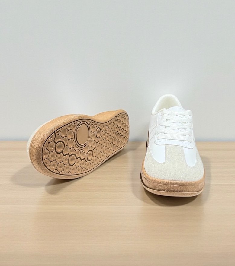 Beyaz Unisex Sneaker - No 37 - Görsel 4