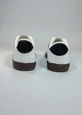 Beyaz-Siyah Unisex Sneaker - No 40 - Görsel 6