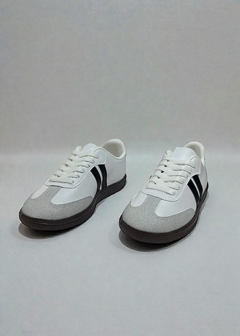 Beyaz-Siyah Unisex Sneaker - No 36 - Görsel 4