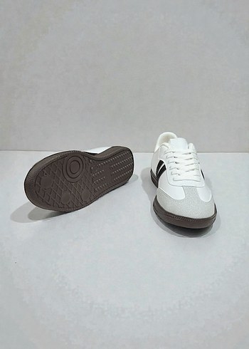 Beyaz-Siyah Unisex Sneaker - No 39 - Görsel 5