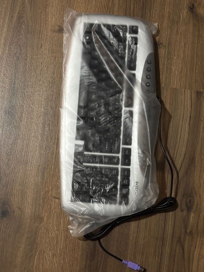 ATECH Gri Kablolu Klavye - Görsel 3