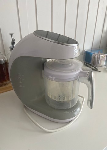 YOYKO Gri Beyaz Elektrikli Mama Makinesi - Görsel 2