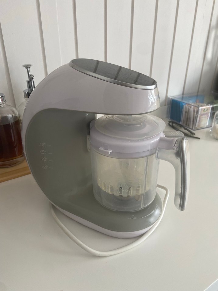 YOYKO Gri Beyaz Elektrikli Mama Makinesi - Görsel 2