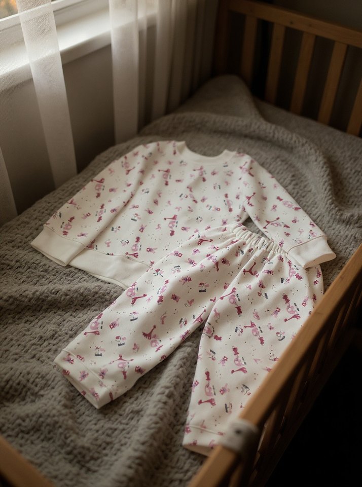 Beyaz ribanaDetaylı Bebek Kız Takımı - Görsel 2