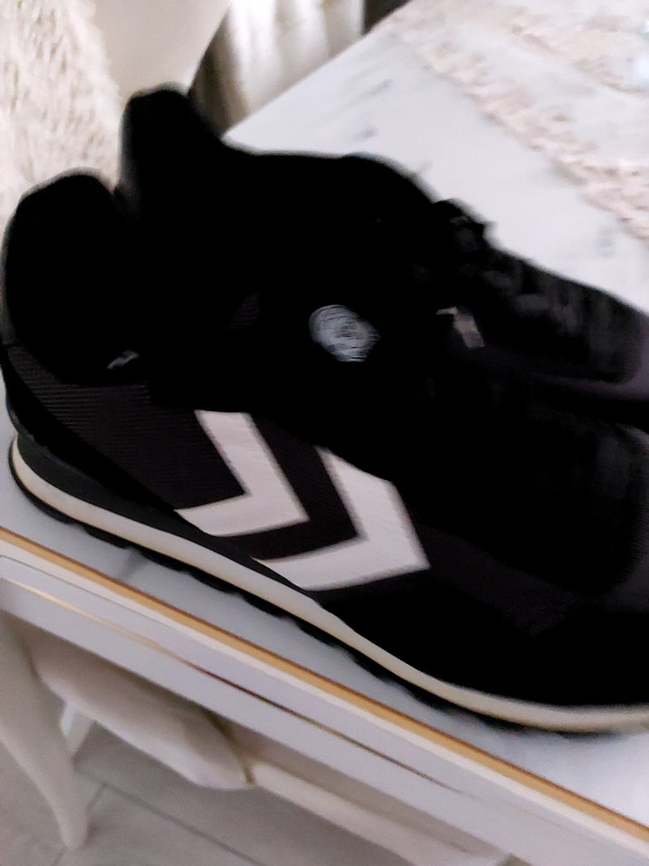 Siyah Bağcıklı Stiletto Topuklu Kadın Spor Ayakkabı - Görsel 2