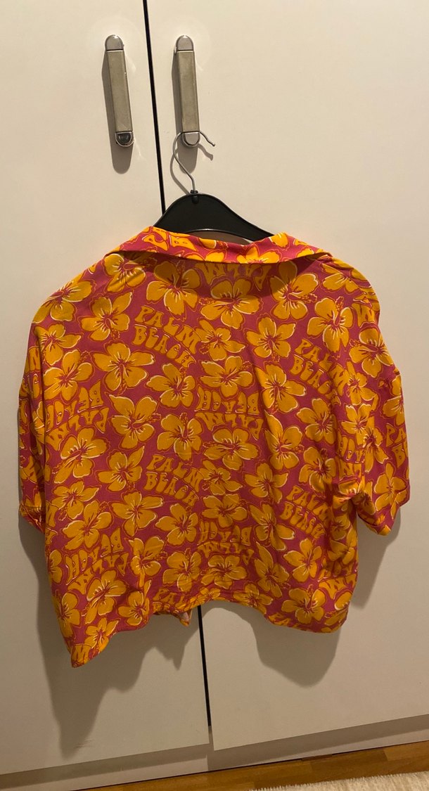 Sarı Düğmeli Vintage Kadın Gömlek - Görsel 2