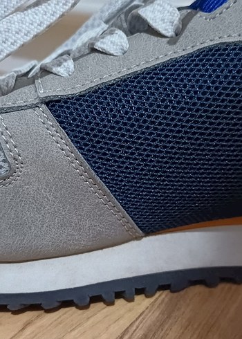 Gri Bağcıklı U.S. Polo Spor Ayakkabısı - Görsel 6