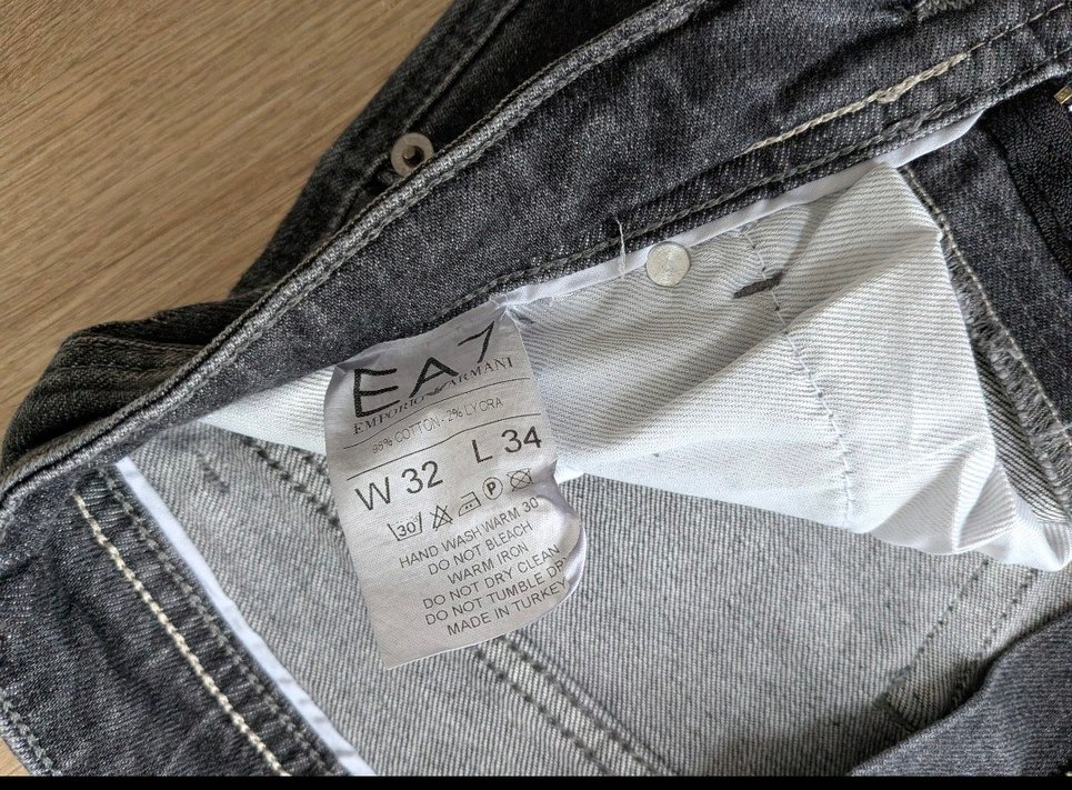 Gri Slim Fit Erkek Denim Pantolon - Görsel 5