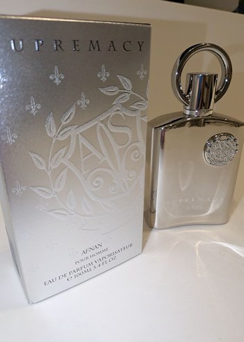 Afnan Supremacy (Silver) Erkek Parfümü 100ml - Görsel 3